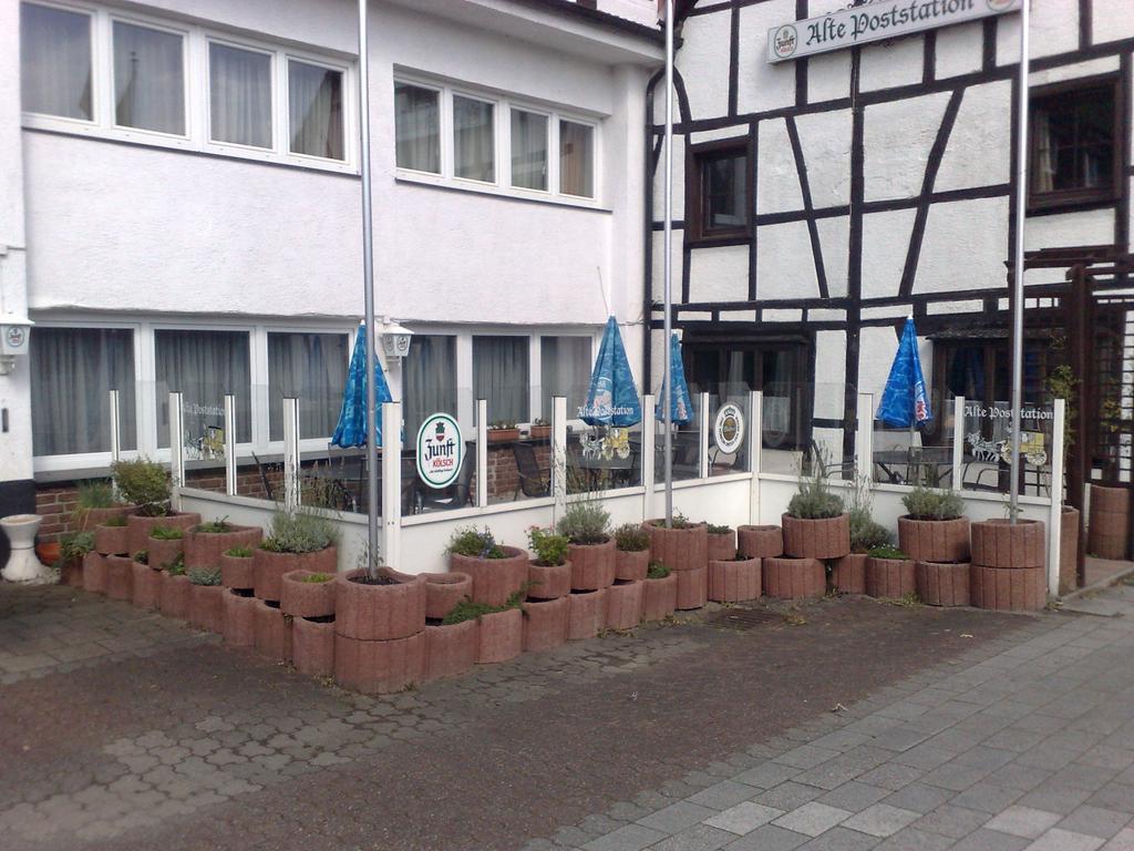 Hotel Alte Poststation Overath Exteriör bild
